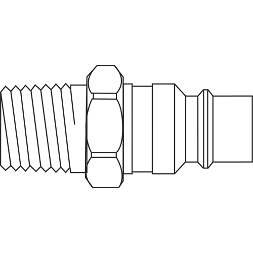 Ultraflo Interchange Plugs, 1/4" Cantin et fils