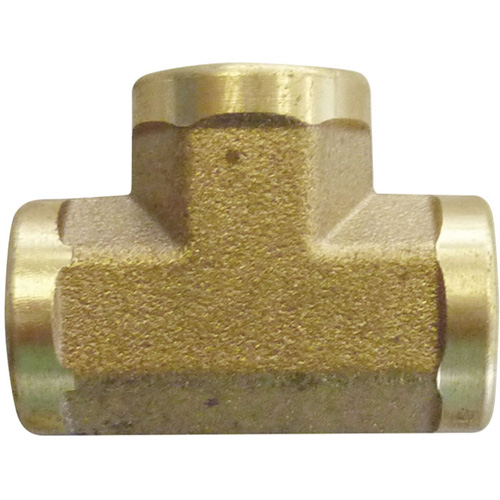 Female Pipe Tees, Brass, 3/8" Cantin et fils
