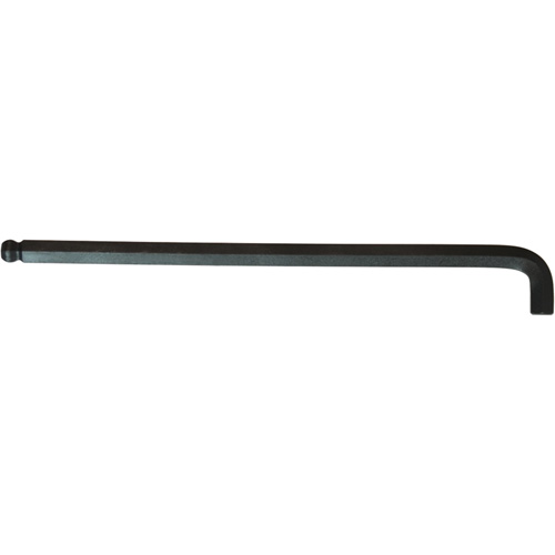 Cl&eacute; hexagonale &agrave; tige longue, embout Sph&eacute;rique, 5 mm x 119 mm lo, Forme en L Cantin et fils