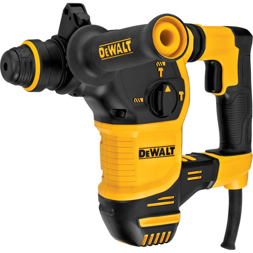 Marteau rotatif SDS Plus en forme de L, 3/16" - 7/8", 8,5 A, 0-5200 coups/min Coups/min, 0-1150 tr/min Tr/min, 2,58 lb-pi Cantin et fils