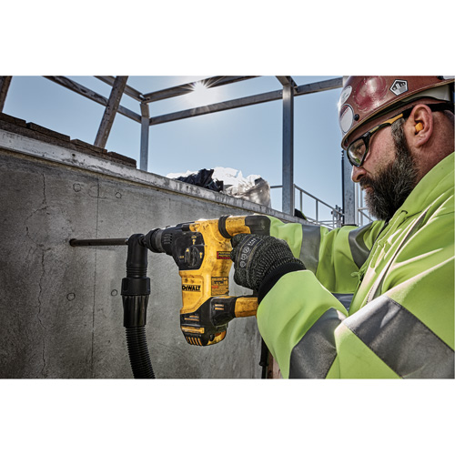 Marteau rotatif SDS Plus en forme de L, 3/16" - 7/8", 8,5 A, 0-5200 coups/min Coups/min, 0-1150 tr/min Tr/min, 2,58 lb-pi Cantin et fils