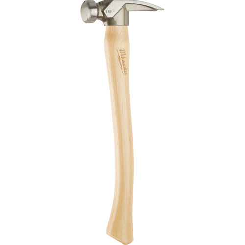 Smooth Face Framing Hammer, 19 oz., Wood Handle, 16" L Cantin et fils