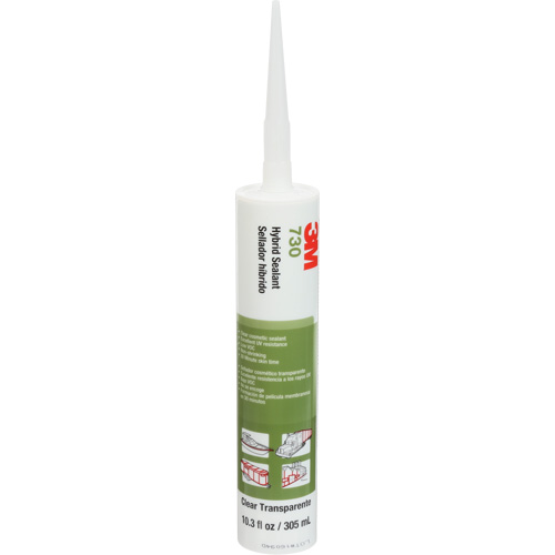 730 Hybrid Sealant, 305 ml, Cartridge, Clear Cantin et fils