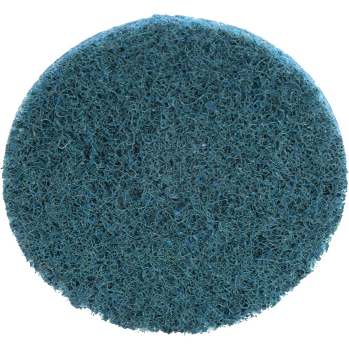 Disque de conditionnement de surface Scotch-Brite Roloc, 2" dia., Grain Tr&egrave;s fin, Oxyde d'aluminium Cantin et fils