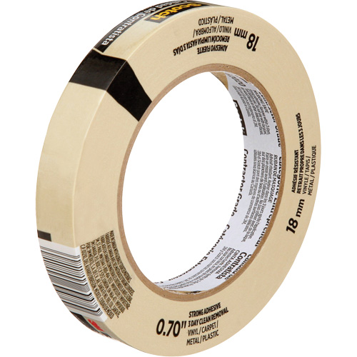 Scotch&reg; Contractor Grade Masking Tape 2020, 18 mm (3/4") x 55 m (180'), Beige Cantin et fils