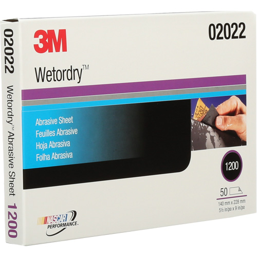 Wetordry 401Q Abrasive Sheet, 5-1/2" x 9", Fine Grit, Silicon Carbide Cantin et fils