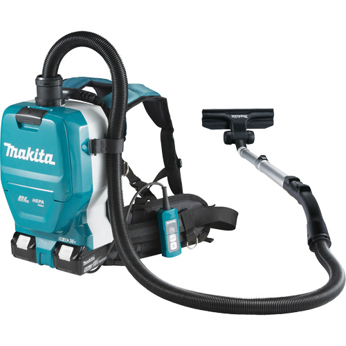 Brushless Backpack Vacuum, 0.5 US Gal. (1.9 Litres) Cantin et fils