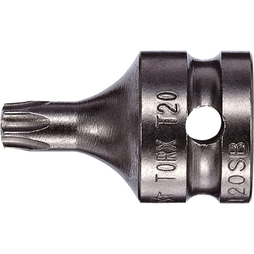 Socket Bit, Torx&reg; Tamper, 8 x 3/4" L, 1/4" Drive Cantin et fils