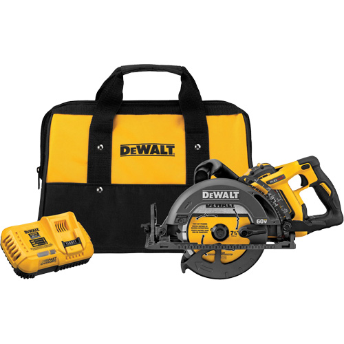 Trousse de scie de type &agrave; cr&eacute;maill&egrave;re FlexVolt, 7-1/4", 60 V Cantin et fils