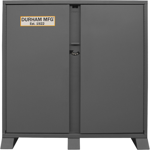 Jobsite Storage Shelving Cabinet, Steel, 47.5 Cubic Feet, Grey Cantin et fils