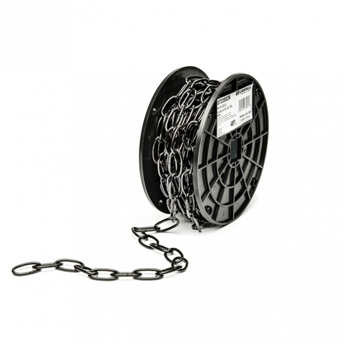 Decorator Chain, Carbon Steel, #10 x 40' (12.2 m) L, 35 lbs. (0.0175 tons) Load Capacity Cantin et fils