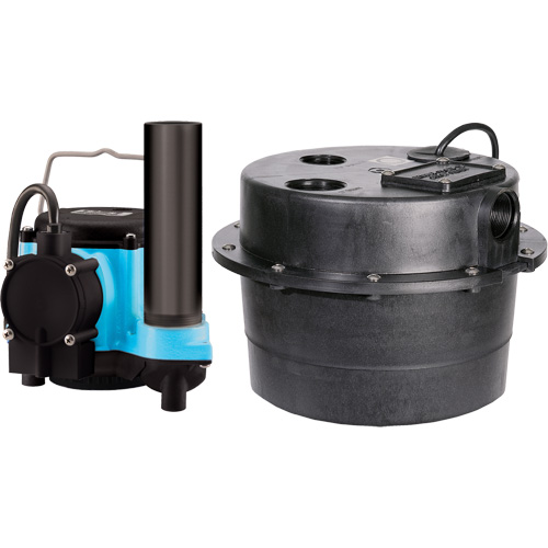 Drainosaur&reg; Sump Pump, 29 GPM, 115 V, 9 A, 1/3 HP Cantin et fils
