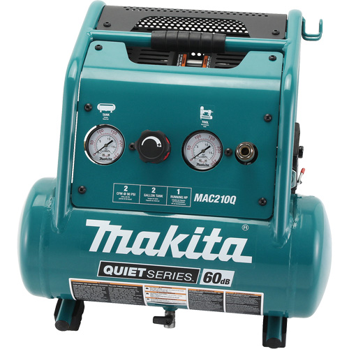 Compresseur d'air s&eacute;rie Quiet, &eacute;lectrique, 2 gal. (2,4 gal. US), 135 PSI, 120/1 V Cantin et fils