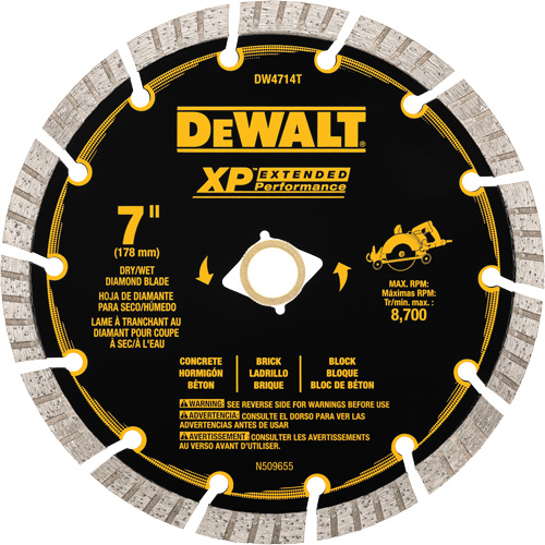 Lame de diamant segment&eacute;e XP Turbo Cantin et fils