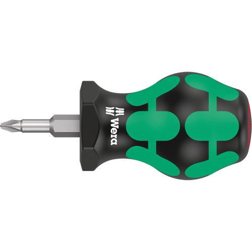 Tournevis Phillips court, #1, 4" l, Prise Plastique Cantin et fils