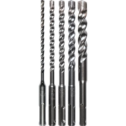 SDS-Plus 3-Cutter Bit Set, 5 Pieces, Carbide Cantin et fils