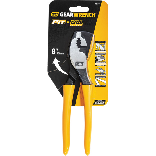 Pitbull Dipped Handle Slip Joint Pliers Cantin et fils