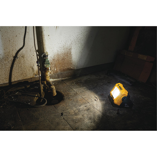 Lampe d'&eacute;clairage direct compact 12V/20V Max, DEL, 2000 Lumens Cantin et fils