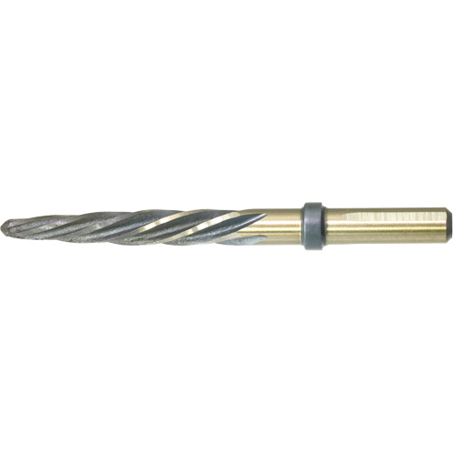 DRILLCO Nitro Construction Reamer, 9/16", Spiral Flute, High Speed Steel, Straight Shank Cantin et fils