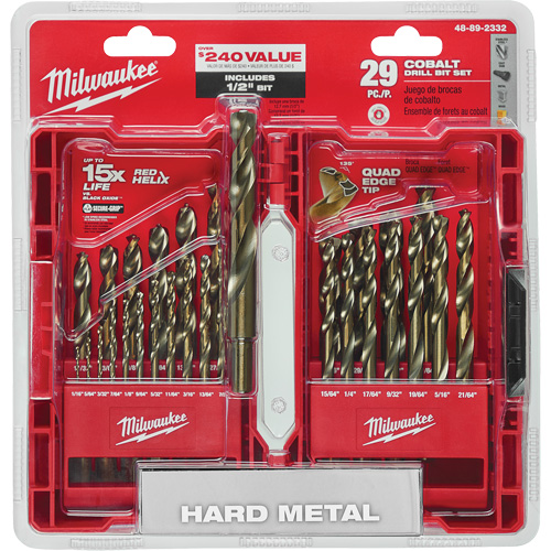 Jeu de m&egrave;ches Red Helix, 29 morceaux, Cobalt Cantin et fils