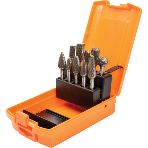 DC Carbide Burr Kit, 10 Pieces Cantin et fils