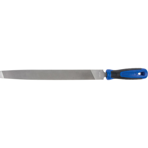 Mill File With Handle, Flat, 12", Bastard Cantin et fils