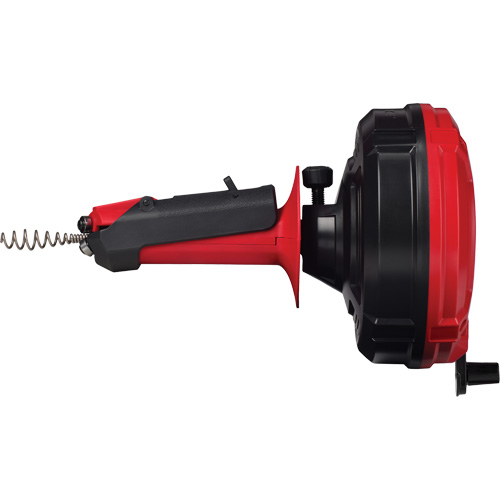 Trapsnake Auger with Cable Drive Automatic Feed & Retract, Powered, 25' Cable Length, 1/4" Cable Diameter Cantin et fils