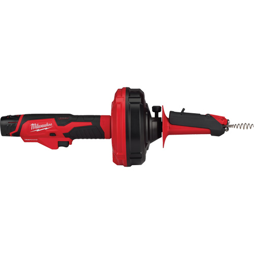 Trapsnake Auger with Cable Drive Automatic Feed & Retract, Powered, 25' Cable Length, 1/4" Cable Diameter Cantin et fils