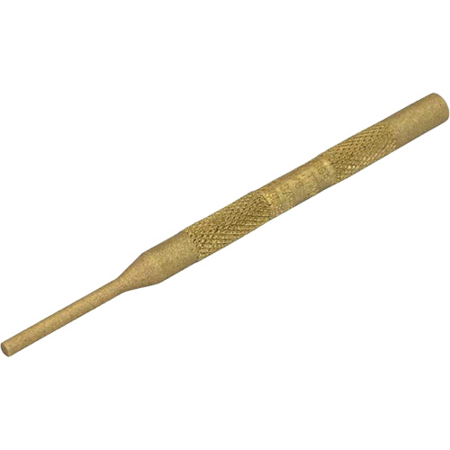 Brass Pin Punch, 1/8" Dia. x 4" L Cantin et fils