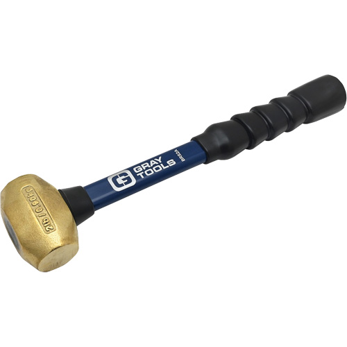 Masse en laiton, Poids de la t&ecirc;te 2 lb, 14" lo Cantin et fils