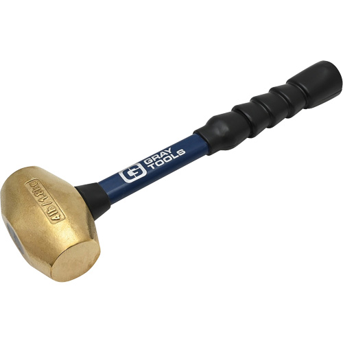 Masse en laiton, Poids de la t&ecirc;te 4 lb, 14" lo Cantin et fils