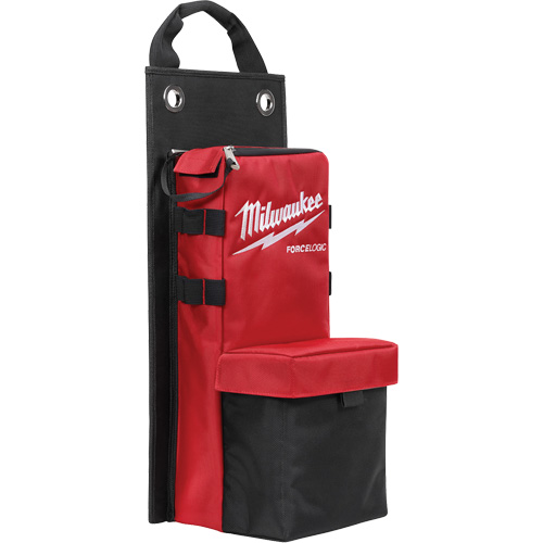 Utility Crimper & Cutter Bag, Nylon, 2 Pockets, Black/Red Cantin et fils