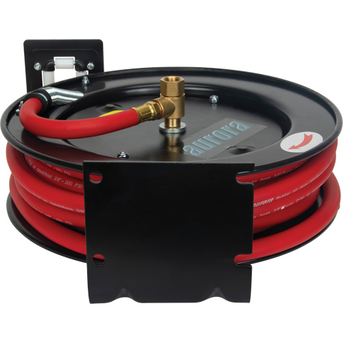 Hose Reel, Air/Water, 3/8" x 35', Single Hose, 300 psi Cantin et fils