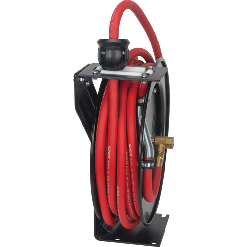 Hose Reel, Air/Water, 3/8" x 35', Single Hose, 300 psi Cantin et fils