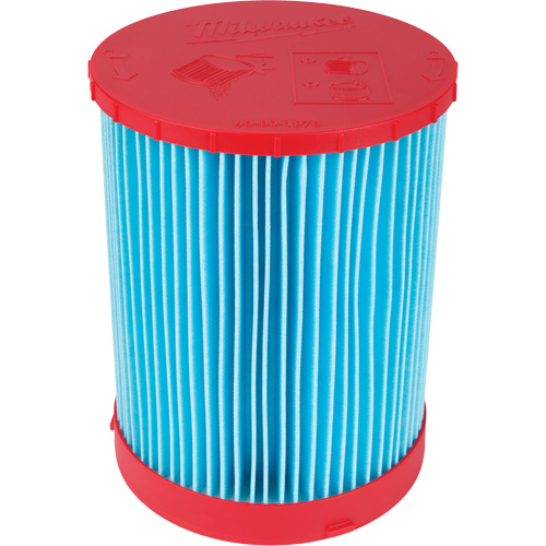 Filtre grand format &agrave; haute efficacit&eacute; pour aspirateur sec/humide, Cartouche, Pour 12 gal. US/9 gal. US/6 gal. US Cantin et fils