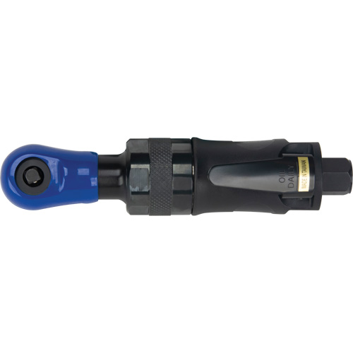 Cl&eacute; industrielle courte &agrave; cliquet pneumatique, Prise de 1/4", 1/4" NPT, 3 pi³/min Cantin et fils