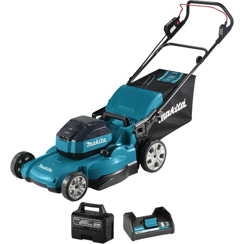 Tondeuse sans fil avec moteur sans balai, Pouss&eacute;e, &agrave; pile, Largeur de coupe 21" Cantin et fils
