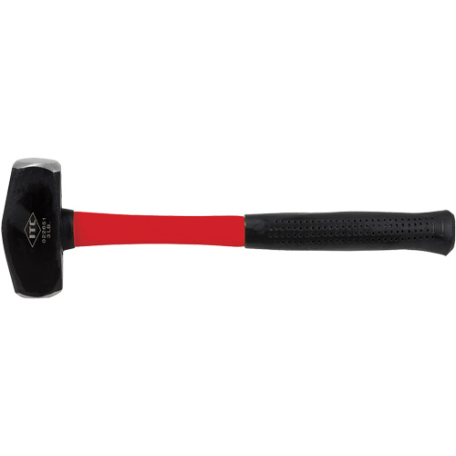 IDH-3F Drilling Hammer, 3 lbs., Fibreglass Handle, 10" L Cantin et fils