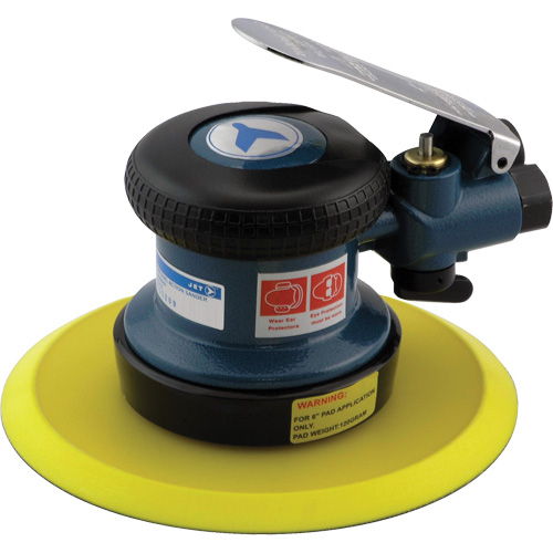 DA63NV Heavy-Duty Dual-Action Non-Vac Random Orbital Sander, 6" Dia., 1/4" NPT Inlet, 10000 RPM Cantin et fils