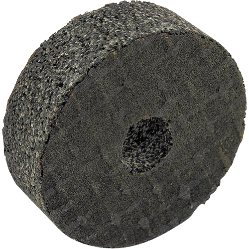 Straight Wheels for End Grinders, 1-1/2" x 1/2", 3/8" Arbor, Type 1 Cantin et fils