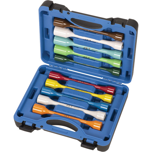 JTLS-1210S Torque Limiting Socket Sets, 1/2" Drive, 65 ft-lbs./80 ft-lbs./100 ft-lbs./120 ft-lbs./140 ft-lbs./45 ft-lbs./135 ft-lbs. Torque, Multiple Cantin et fils