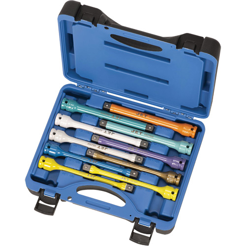 JTLE-10S Jeu de rallonges limiteurs de couple, Prise 1/2"/80 lb-pi, Couple de 65 lb-pi/100 lb-pi/120 lb-pi/140 lb-pi/75 lb-pi/90 lb-pi/110 lb-pi/150 lb-pi/160 lb-pi, Multiple Cantin et fils