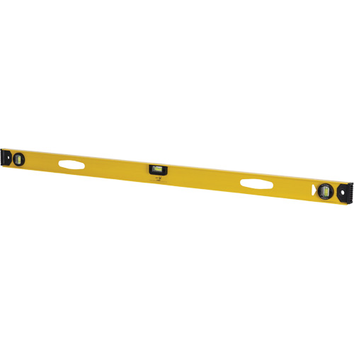 Niveau, Poutre en I, 48" lo, Aluminium, 3, Non magn&eacute;tique Cantin et fils
