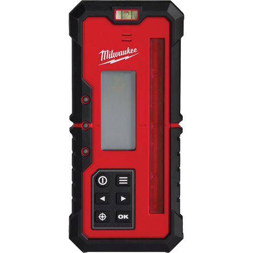 R&eacute;cepteur laser double pente rotatif &agrave; ext&eacute;rieur rouge Cantin et fils