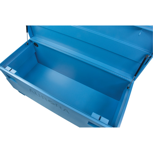 Coffre &agrave; outils de chantier, 60" x 24" x 27-1/2", Acier, Bleu Cantin et fils