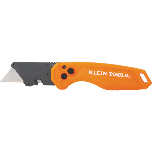Folding Utility Knife, 1" Blade, Steel Blade, Plastic Handle Cantin et fils