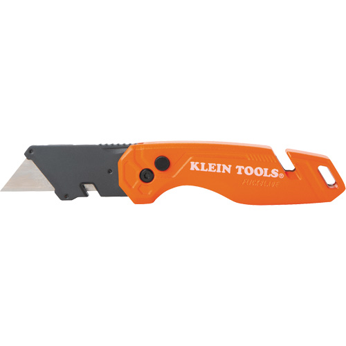 Folding Utility Knife With Blade Storage, 1" Blade, Steel Blade, Metal Handle Cantin et fils