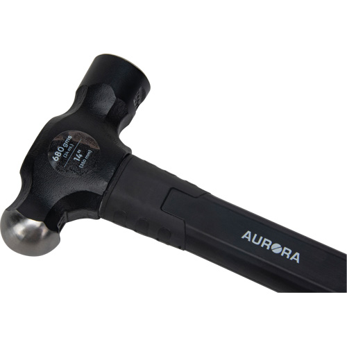 Ball Pein Hammer, 24 oz. Head Weight, Plain Face, Fibreglass Handle Cantin et fils