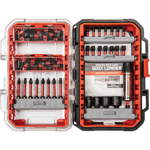 55-Piece VORTEX Bit Holding Fastening Set Cantin et fils