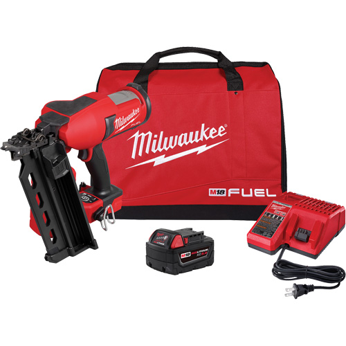 Fuel Duplex Nailer Kit, 18 V, Lithium-Ion Cantin et fils